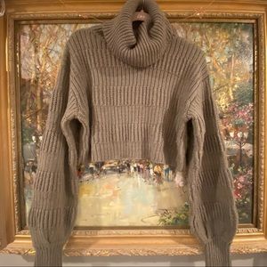 Urban Outfitters Cropped Turtle Neck Sweater